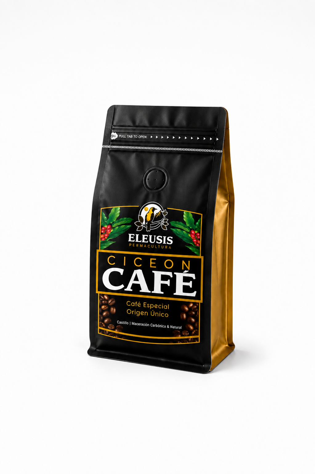 Cafe Especial. Castillo. Maceracion Carbonica. Natural. En Grano.250gr.